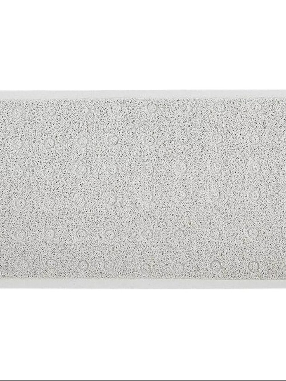 NWT Sonoma Goods For Life White Bathtub Bath Mat – 16.7" x 29.1" Soft & Non-Slip